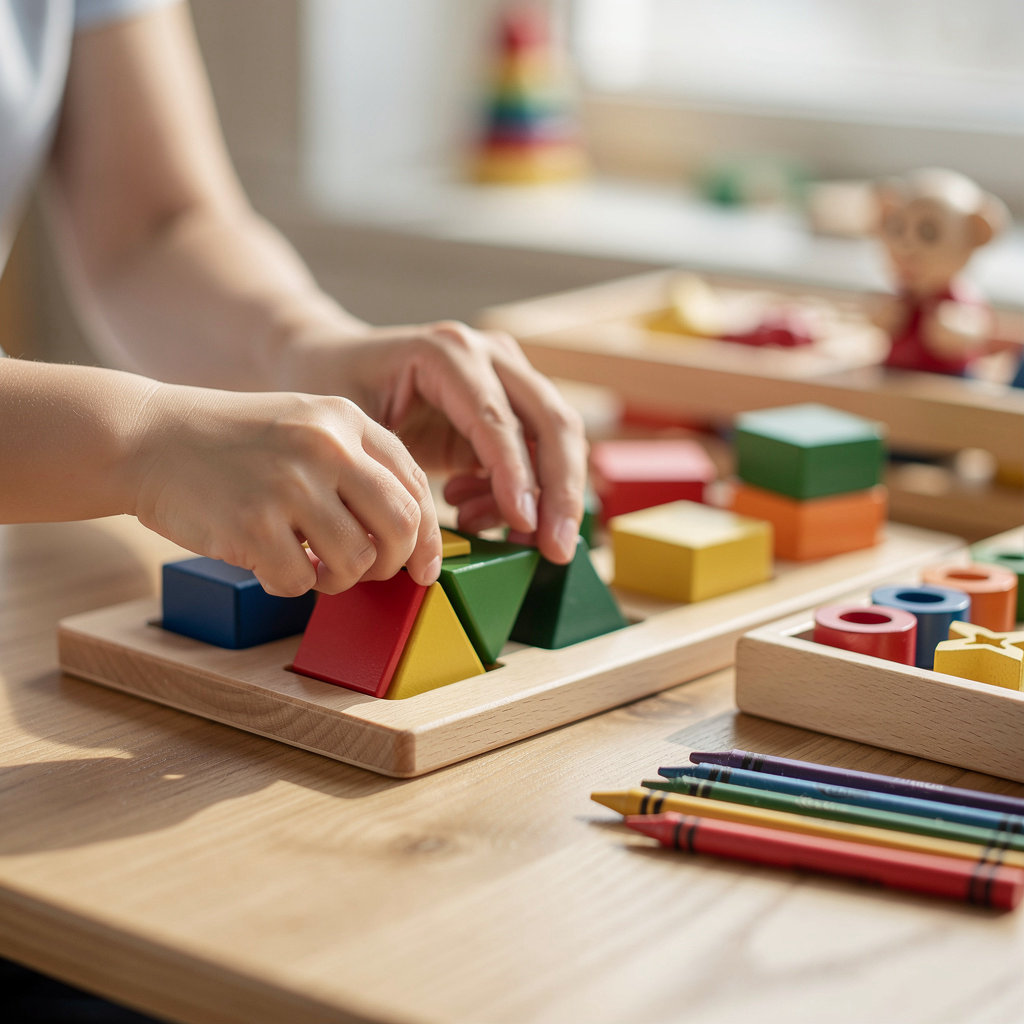 Vista Del Cerro Family Day Care & Preschool children engaged in developmental play and learning activities in Del Cerro, San Diego